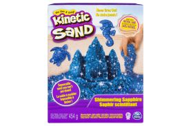 Nisip kinetic pietre pretioase albastru