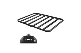 Sistem Grilaj Thule Caprock L tip platforma pentru AIWAYS U5 5 usi SUV, model 2019 - prezent, Sistem cu prindere pe bare longitudinale integrate