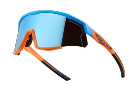 Ochelari Force Sonic, lentila albastra oglinda, albastru/portocaliu