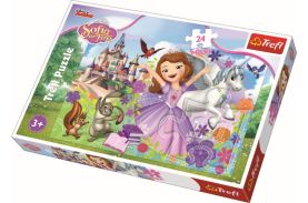 Puzzle trefl 24 maxi lumea colorata a sofiei