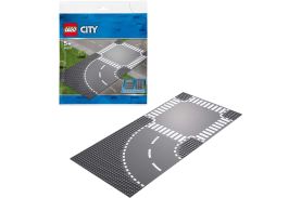 Lego city curba si intersectie 60237