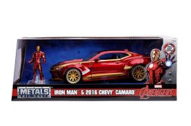 Macheta metalica ironman chevy camaro 2016 scara 1 la 24