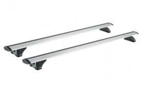 Bare transversale din aluminiu CRUZ Airo FIX 118, 925-703, pentru Chery Tiggo 9 5d (II - integrated railing) (2025-->prezent), Sistem cu prindere pe bare longitudinale integrate