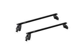 Sistem bare transversale Hakr Wing Black aluminiu pentru BMW 5-Series (E60), 4 usi Sedan, an fabricatie 2004 - 2010, Sistem cu prindere pe plafon normal