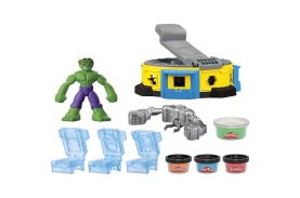 Play doh marvel set hulk loveste si zdrobeste