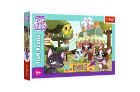 Puzzle trefl 100 la joaca in parc