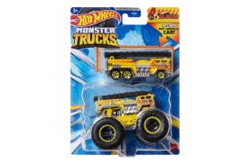 Hot wheels monster truck si masinuta metalica 5 alarm