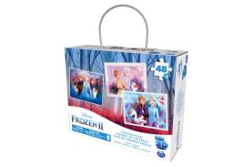 Frozen2 set 3 puzzle-uri 3d cu 48 piese