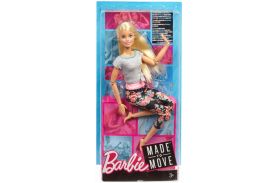 Papusa barbie mereu in miscare fitness style