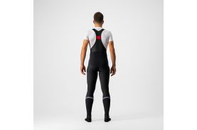 Pantaloni lungi cu bretele Castelli Polare 3, Negru, L