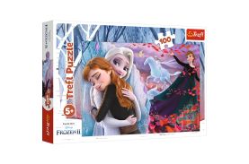 puzzle trefl 100 frozen2 impreuna pentru intodeauna