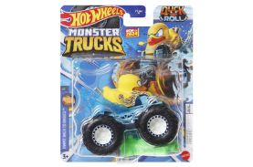 Hot wheels monster truck masinuta duck n roll scara 1:64