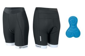 Pantaloni Force Kid cu bazon 140-153 cm Negru/Alb
