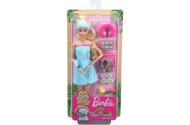 Barbie set de joaca cu accesorii wellness si spa