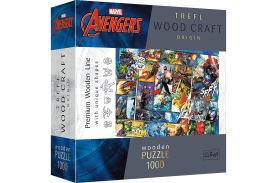 Puzzle trefl din lemn 1000 piese marvel