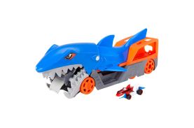 Hot wheels transportator rechin cu masinuta inclusa