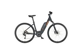 Bicicletă electrică KTM Macina Cross A410 – motor Bosch 250W, cadru low-step, pentru femei