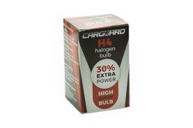 Bec halogen H4 55/60W, +30% intensitate - CARGUARD