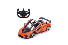 Masina cu telecomanda mclaren senna portocaliu cu scara 1 la 14