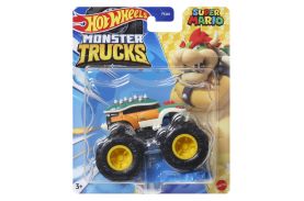 Hot wheels monster truck masinuta super mario scara 1:64