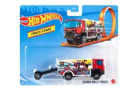 Hot wheels camion scania rally truck