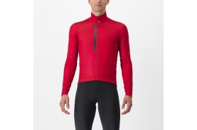 Tricou cu maneca lunga Castelli Entrata Thermal Rosu L