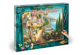 Kit pictura pe numere schipper frumoasa italie
