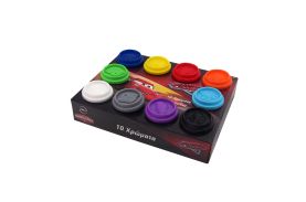 set 10 cutii cu plastilina cars