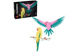 Lego art colectia de fauna   papagali ara 31211