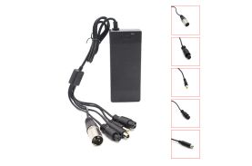 Incarcator universal baterie trotineta electrica 36V 2A connector GX16/GX12/DC5.5mm/DC8mm/XLR