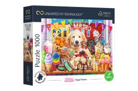 Puzzle trefl uft 1000 petrecerea catelusilor