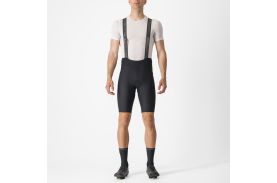 Pantaloni scurti cu bretele Castelli Espresso Negru S