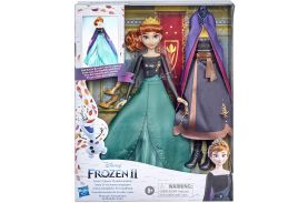 Papusa frozen2 anna transformarea finala