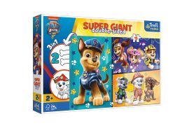 Puzzle trefl primo  super giant 15 patrula catelusilor cateii fericiti
