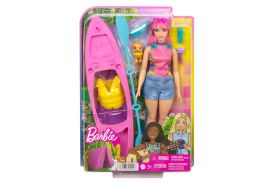 Barbie camping papusa DAISY cu accesorii