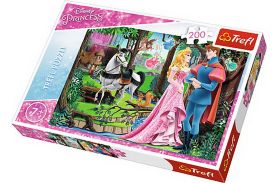 Puzzle trefl 200 intalnirea din padure