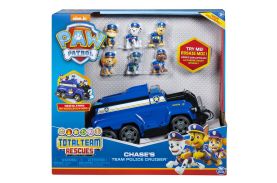 Super masina de politie chase cu 6 catelusi
