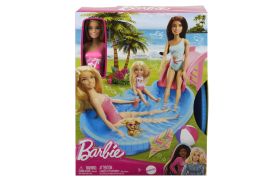 Barbie set papusa barbie blonda si piscina