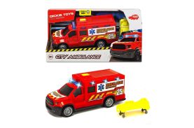 Masina ambulanta cu sunete si lumini scara 1 la 32