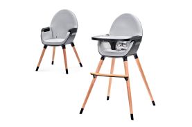 Scaun de masa kinderkraft fini, 2 in 1, black