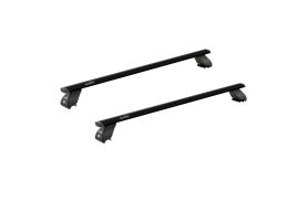 Sistem bare transversale Hakr Wing Black aluminiu pentru VOLVO XC40, 5 usi SUV, an fabricatie 2018 - prezent, Sistem cu prindere pe bare longitudinale integrate, picior HK0343