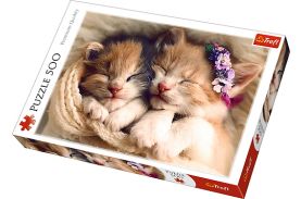 Puzzle trefl 500 pisicute somnoroase