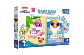 Puzzle trefl primo baby maxi 2x10 baby shark