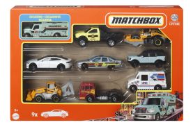 Matchbox set 9 masinute international ambulance