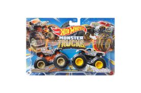 Hot wheels monster truck set 2 masini scara 1 la 64 hw safari si wild streak