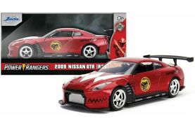 Masinuta metalica power rangers 2009 nissan gt-r r35 scara 1 la 32