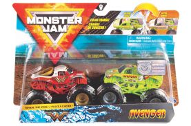 Monster jam set 2 machete wonder woman si avenger color change