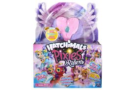 Pixie creatura fantastica papusica cu unicornul roz