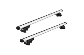 Bare transversale Thule Evo Raised Rail Profesional pentru MERCEDES BENZ Vito 4 usi MPV, model 2015 - prezent, Sistem cu prindere pe bare longitudinale