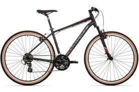 Bicicleta Rock Machine Crossride 100 29 Matte Black/Grey/Red 22.0 - (XL)